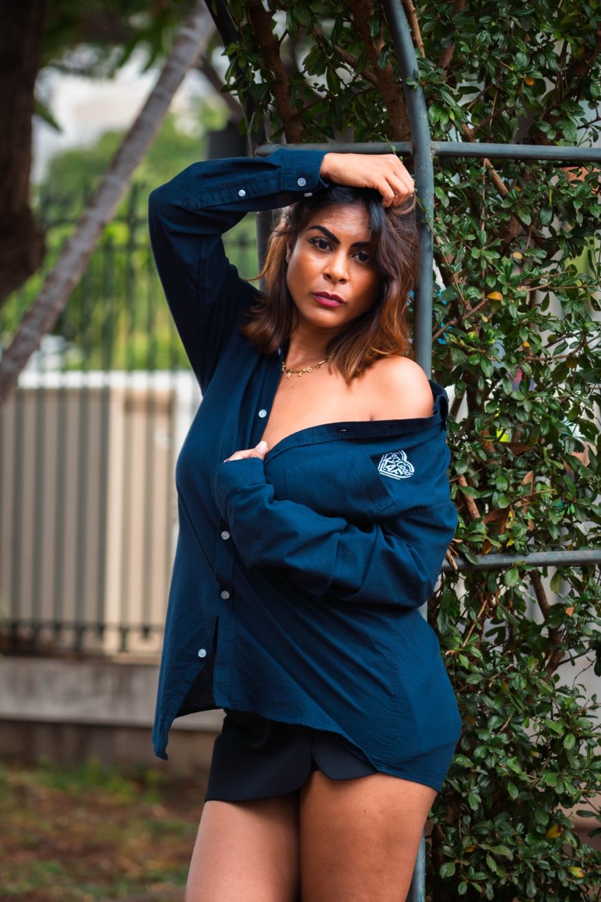 VERYGOODKAF chemise navy drop limité marque réunionnaise 974